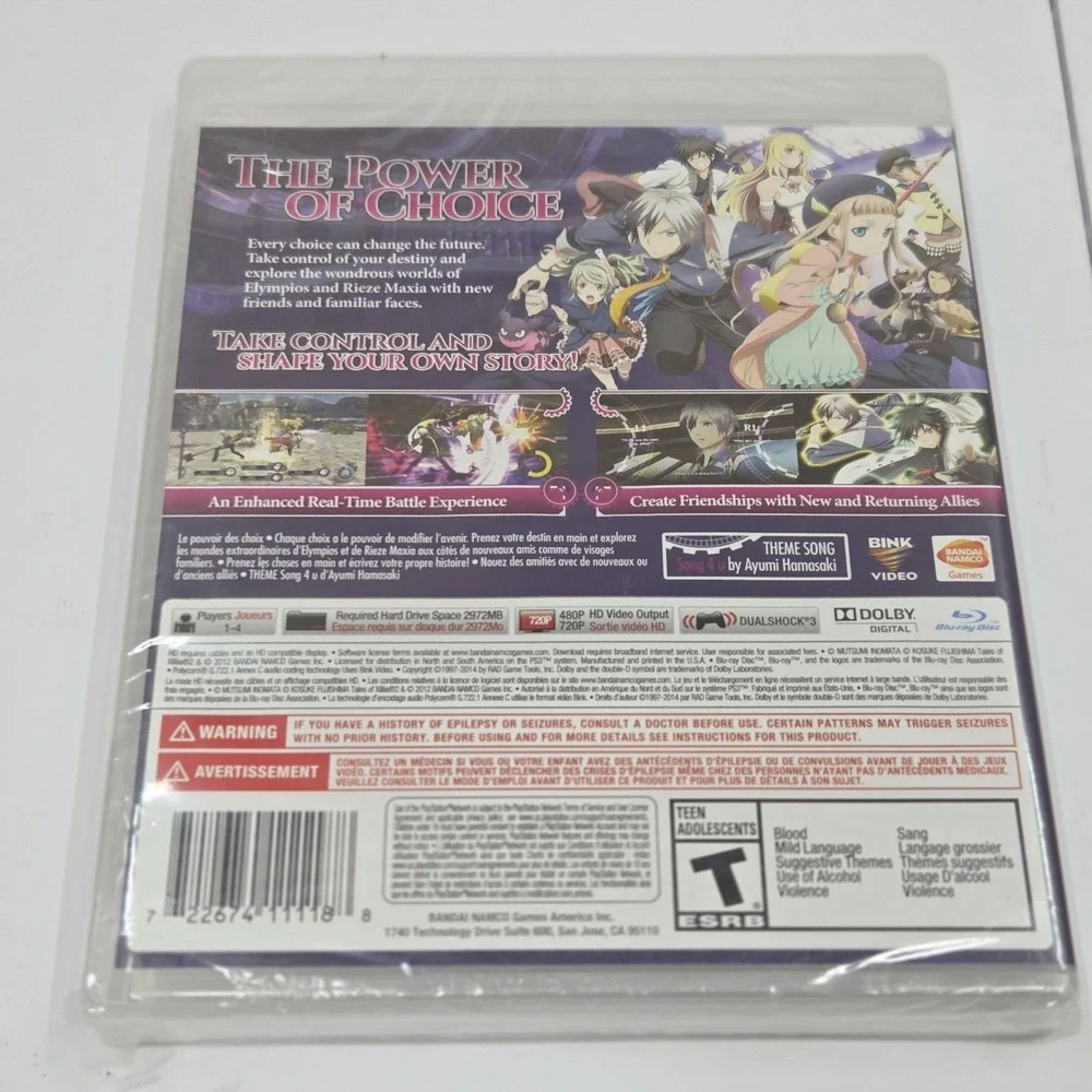 Tales of Xillia 2 Sony PlayStation 3 PS3 RPG New Factory Sealed Brand New
